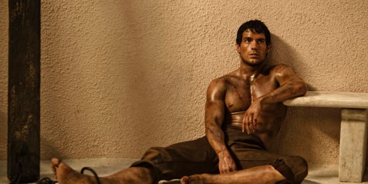 Immortals - Henry Cavill shirtless