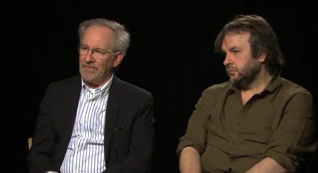 Peter Jackson and Steven Spielberg on The Adventures of Tintin