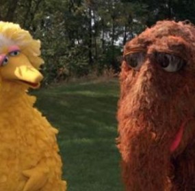 Follow That Bird (1985) - Big Bird and Mr. Snuffleupagus Follow That Bird (1985) - Big Bird and Mr. Snuffleupagus