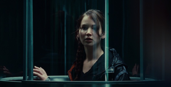 Jennifer Lawrence stars as 'Katniss Everdeen' in THE HUNGER GAMES.