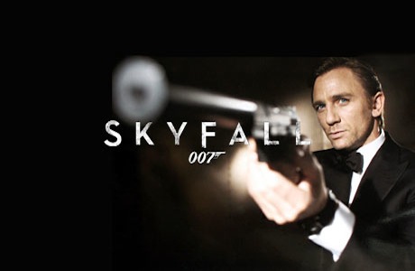 Skyfall 007 James Bond Logo
