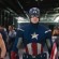 The Avengers (2012) - Jeremy Renner (Hawkeye), Chris Evans (Captain America) and Scarlett Johansson (Black Widow) The Avengers (2012) - Jeremy Renner (Hawkeye), Chris Evans (Captain America) and Scarlett Johansson (Black Widow)