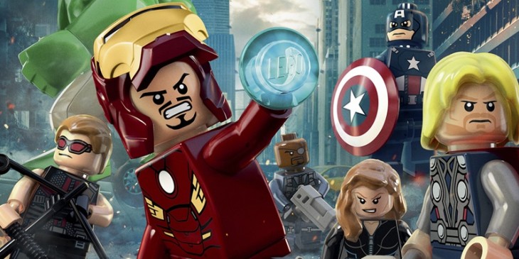 LEGO poster for THE AVENGERS
