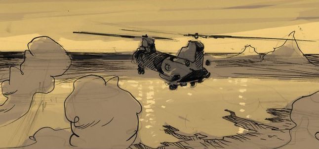 Akira (Live Action) Storyboard - Sylvain Despretz