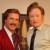 Ron Burgundy (Will Ferrell) and Conan O'Brien announce ANCHORMAN sequel