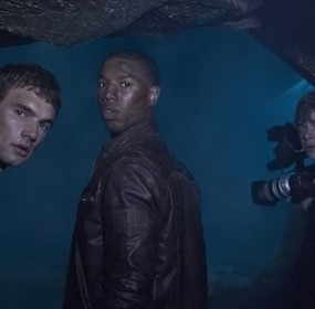 Chronicle - Inside a cave, Matt (Alex Russell, left), Steve (Michael B. Jordan) and Andrew (Dane DeHaan) make a discovery that will change their lives. Chronicle - Inside a cave, Matt (Alex Russell, left), Steve (Michael B. Jordan) and Andrew (Dane DeHaan) make a discovery that will change their lives.