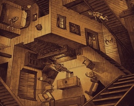 Cabin in the Woods poster - Mondo (Phantom City Creative)