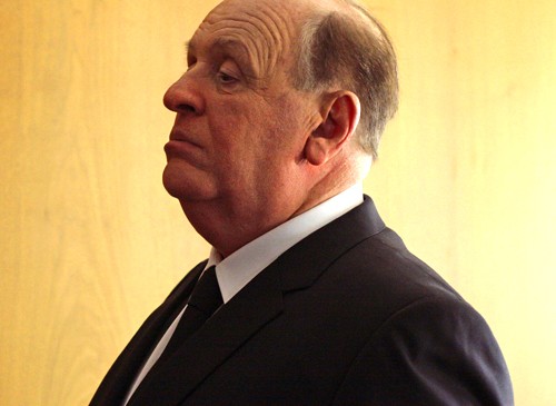 Anthony Hopkins as Alfred Hitchcock