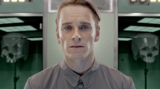 Michael Fassbender as David in Prometheus