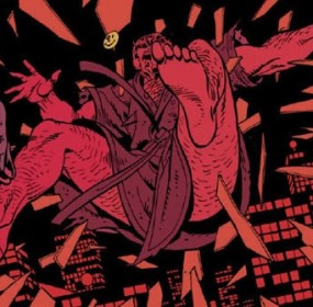 Watchmen - The Comedian Goes out the Window Watchmen - The Comedian Goes out the Window
