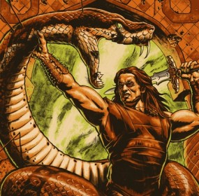 Conan the Barbarian - Mondo poster - Jason Edmiston