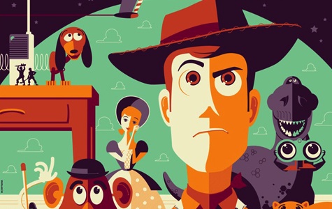 Toy Story - Tom Whalen - Mondo poster