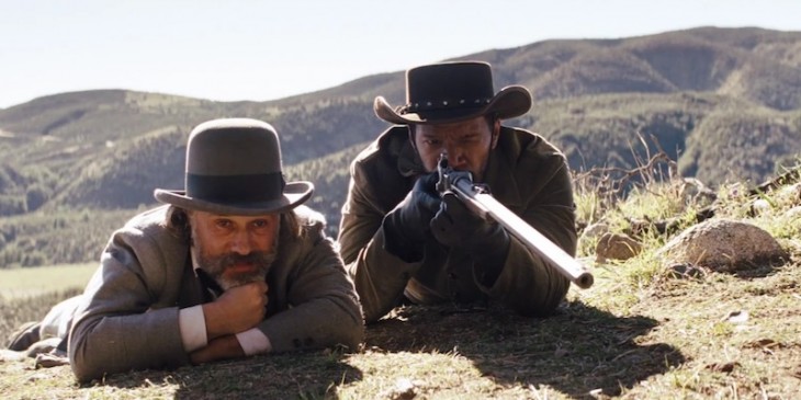 Django Unchained - Christoph Waltz and Jamie Foxx