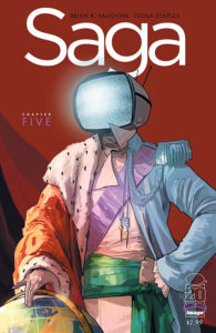 Saga #5 Cover - Fiona Staples