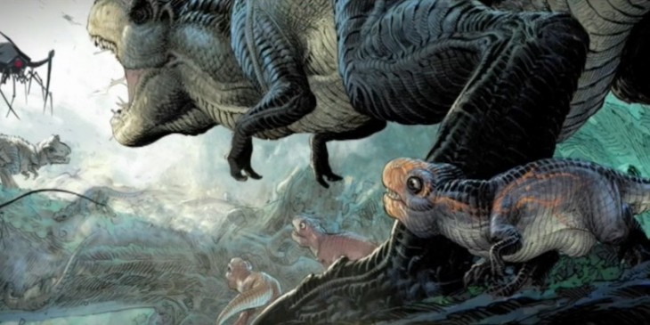 Dinosaurs Vs Aliens - Web Motion Comic