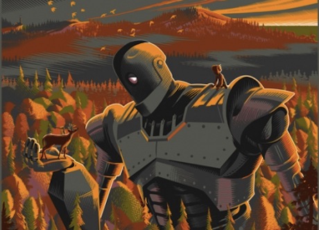 The Iron Giant - Mondo poster