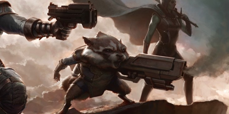 Guardians of the Galaxy - Film Concept Art - Rocket Raccoon