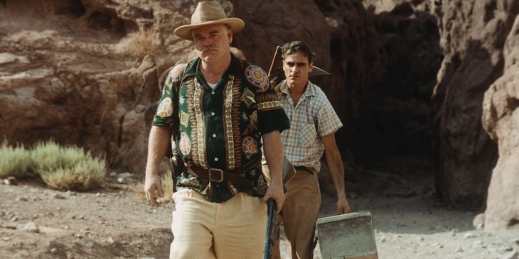 The Master - Philip Seymour Hoffman and Joaquin Phoenix