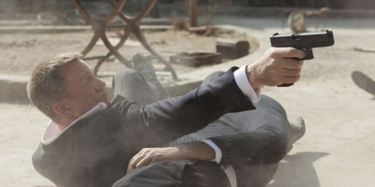 Daniel Craig as James Bond in Skyfall