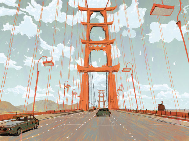 Big Hero 6 - Concept Art - Bridge
