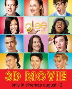Glee Live! 3D Movie poster