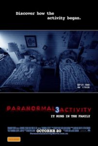 Paranormal Activity 3 - Australian poster