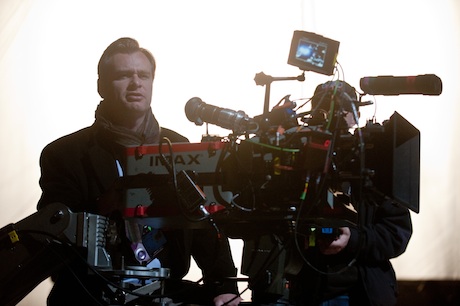 The Dark Knight Rises - Christopher Nolan with IMAX Cameras