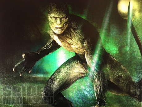 The Lizard - Concept art from The Amazing Spider-man
