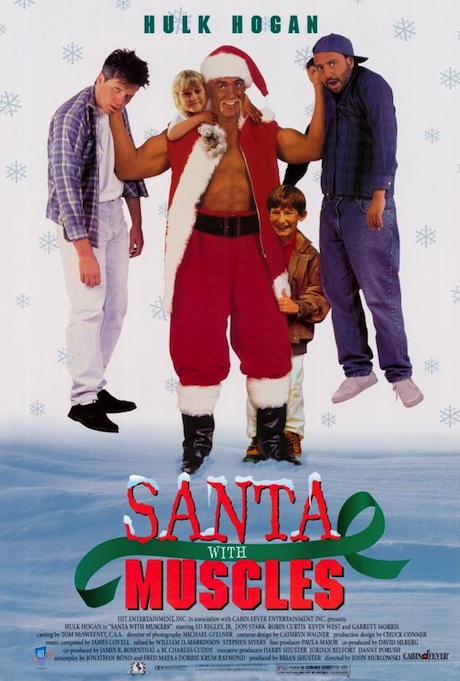 Santa with Muscles (1996) poster - Hulk Hogan