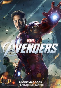 The Avengers poster - Iron Man and Hulk