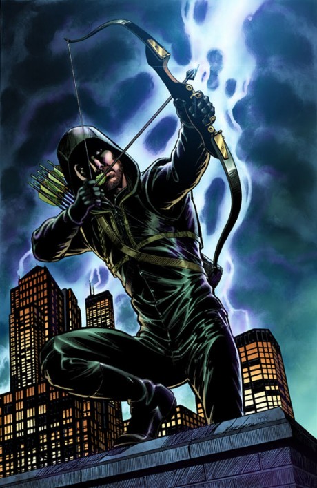 Arrow (CW) - Mike Grell cover