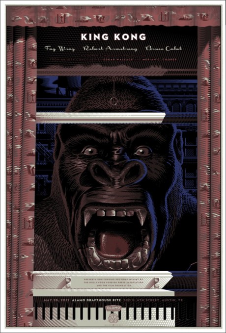King Kong - Mondo poster