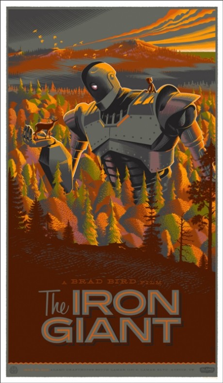 The Iron Giant - Mondo poster