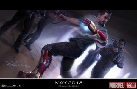 Iron Man 3 Concept Art - Ryan Meinerding