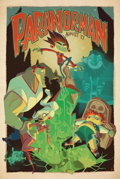 ParaNorman Mondo Poster - Glen Brogan