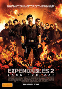 The Expendables 2 poster - Australia
