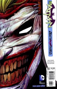 Batman #13 - Mask/Gatefold cover