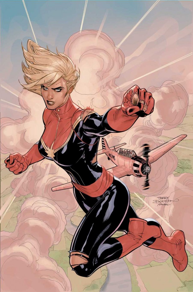 Captain Marvel #5 Cover - Terry Dodson