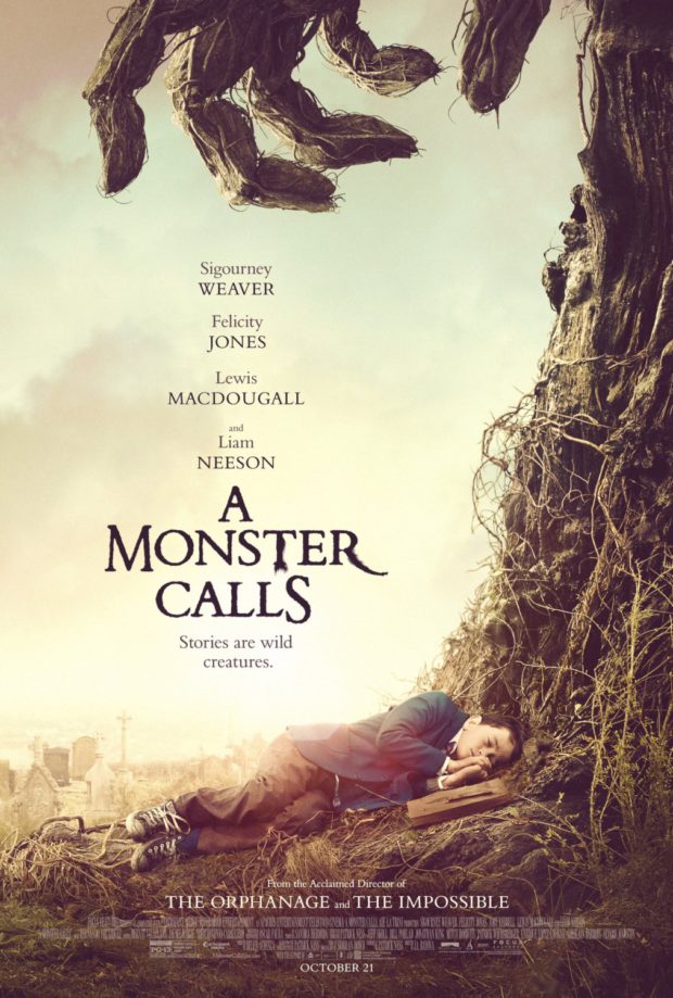 A Monster Calls poster - Designer: P+A