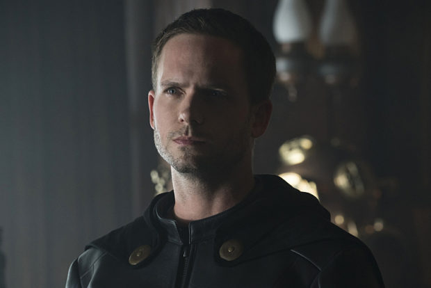 DC's Legends of Tomorrow --"The Justice Society of America"-- Image LGN202b_0184.jpg -- Pictured: (L-R): Patrick J. Adams as Hourman -- Photo: Katie Yu/The CW -- ÃÂ© 2016 The CW Network, LLC. All Rights Reserved.