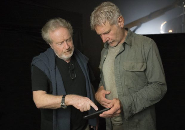 Blade Runner 2049 - Ridley Scott and Harrison Ford