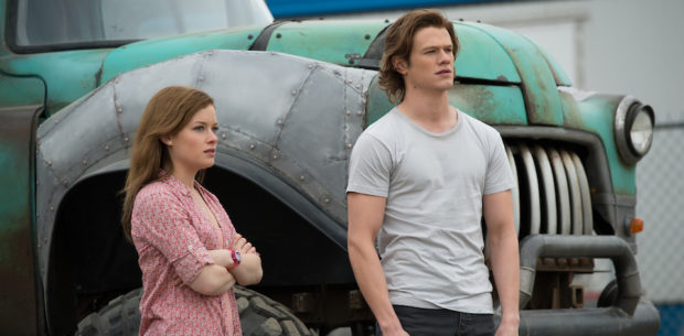 Lucas Till plays Tripp in Monster Trucks from Paramount Pictures.