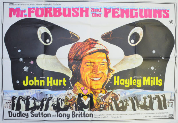 Mr Forbush and the Penguins quad movie poster