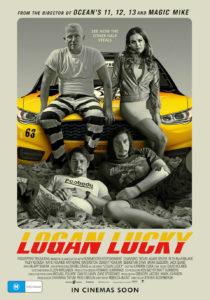 Logan Lucky poster Austraila